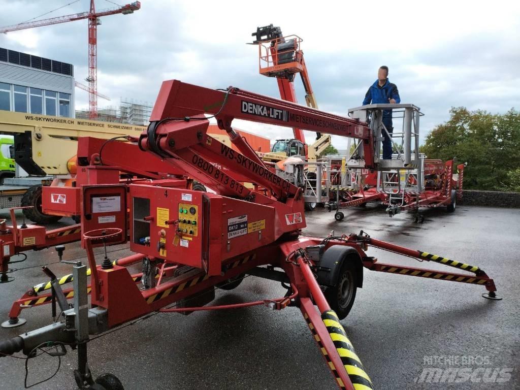 Denka-Lift DK 12 Platforme aeriene montate pe remorca