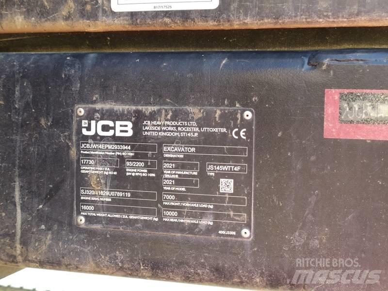 JCB JS 145 W Excavatoare cu roti