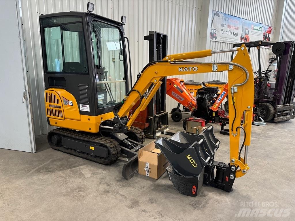 Kato HD 19vxt Mini excavatoare < 7t