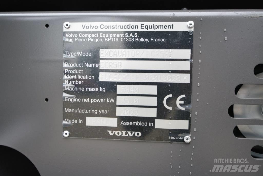 Volvo ECR 58 F Mini excavatoare < 7t