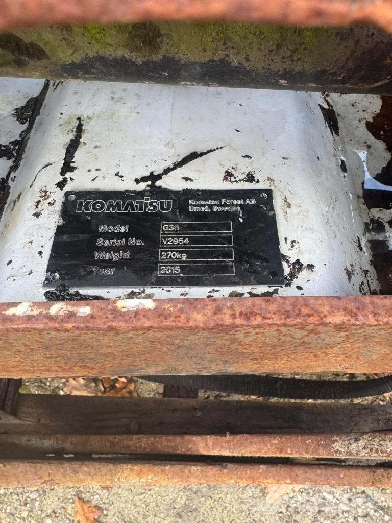 Komatsu G36 Cupe forestiere