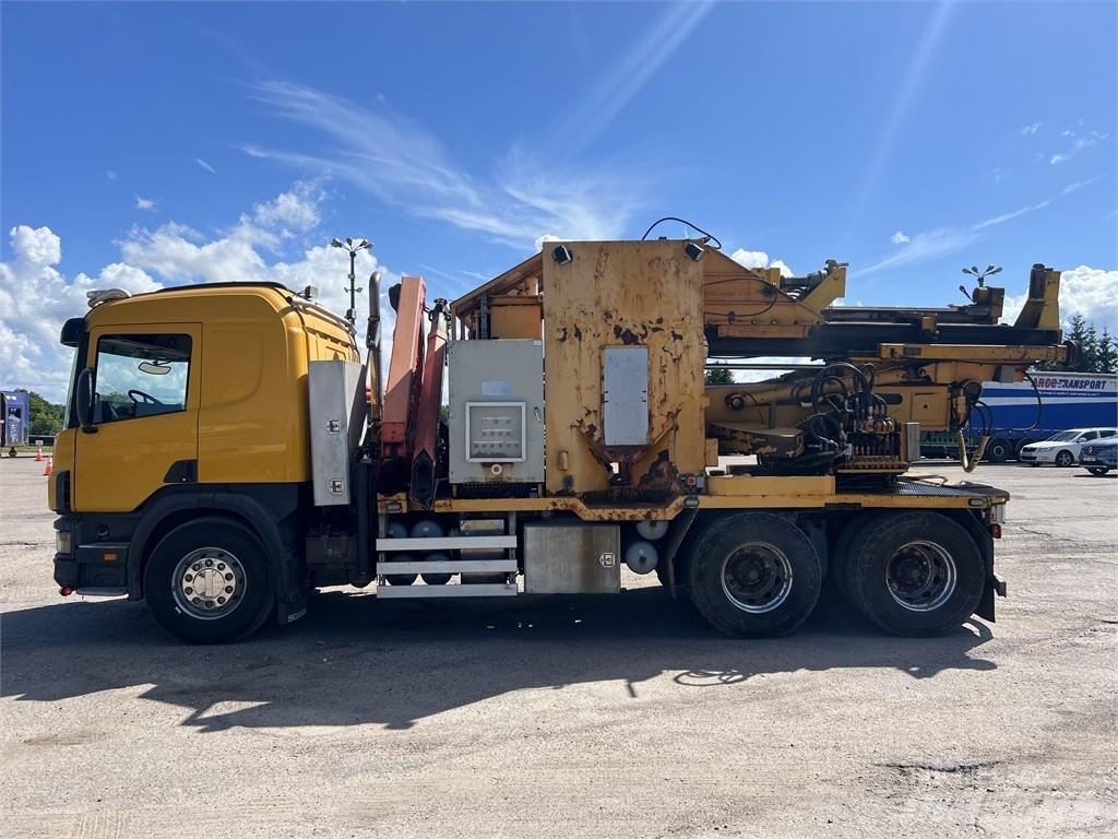 Scania 124 G 420 Consolidare de santuri