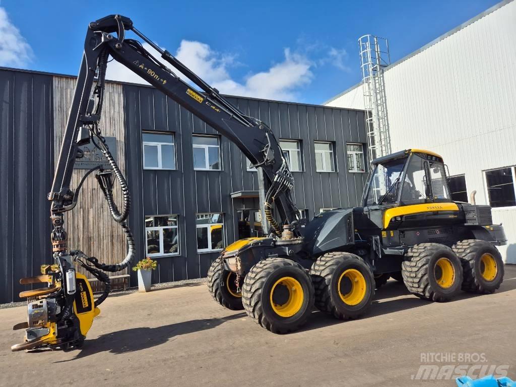 Ponsse Ergo 8W Combine forestiere