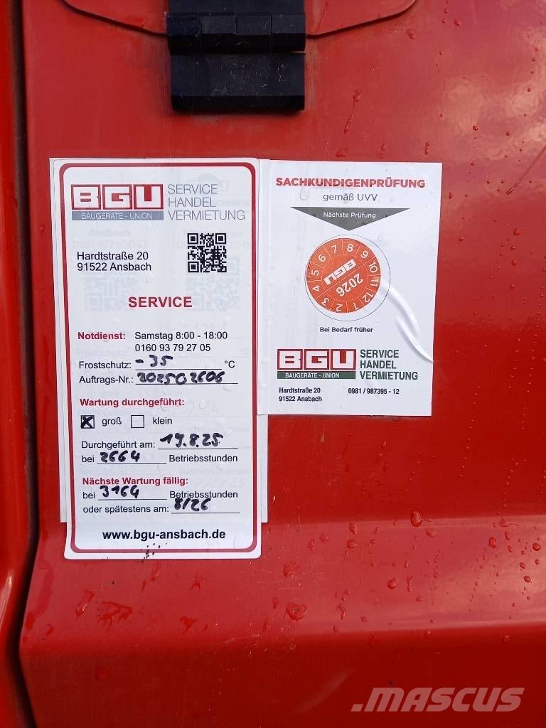 Manitou 220 TJ + Nacele cu brat telescopic