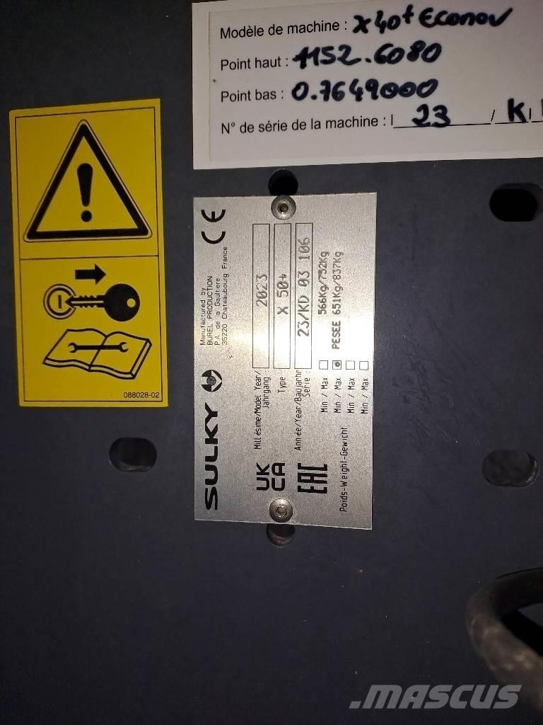 Sulky X50+ Erbicidatoare