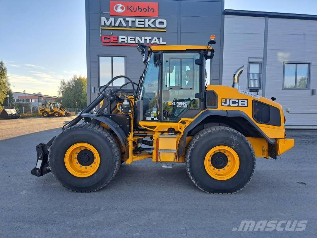 JCB 419 S Incarcator pe pneuri