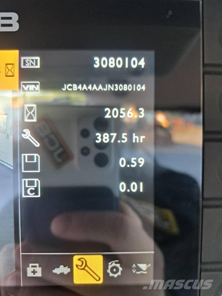 JCB 419 S Incarcator pe pneuri