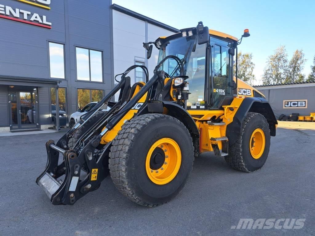 JCB 419 S Incarcator pe pneuri