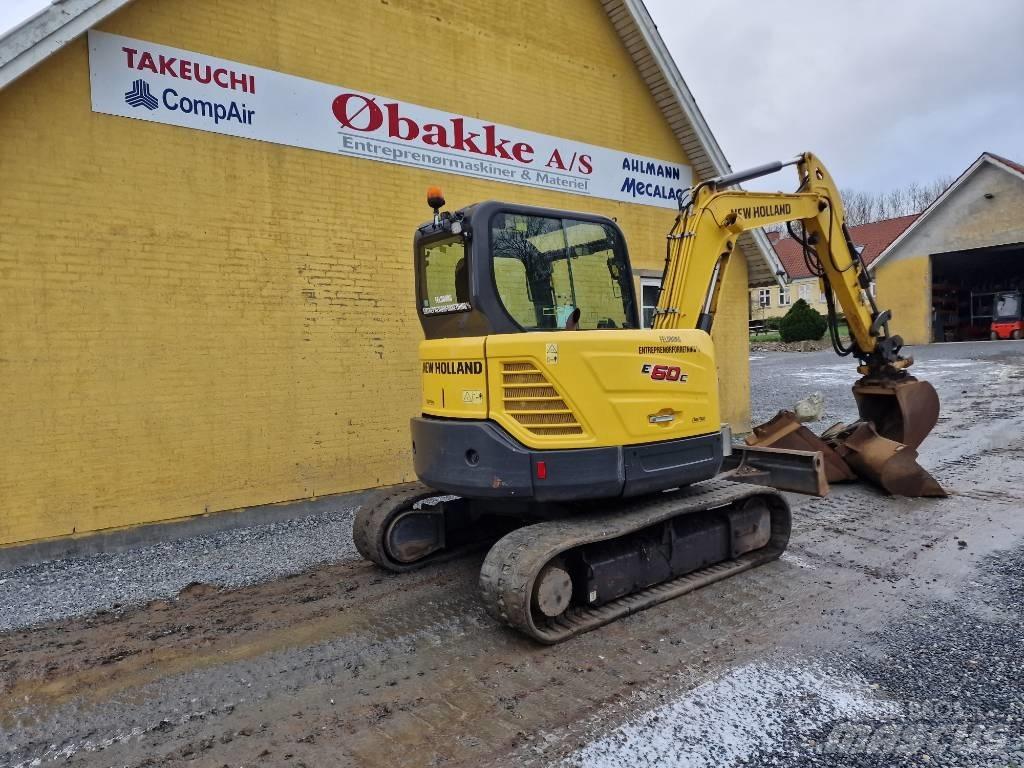 New Holland E60C Mini excavatoare < 7t