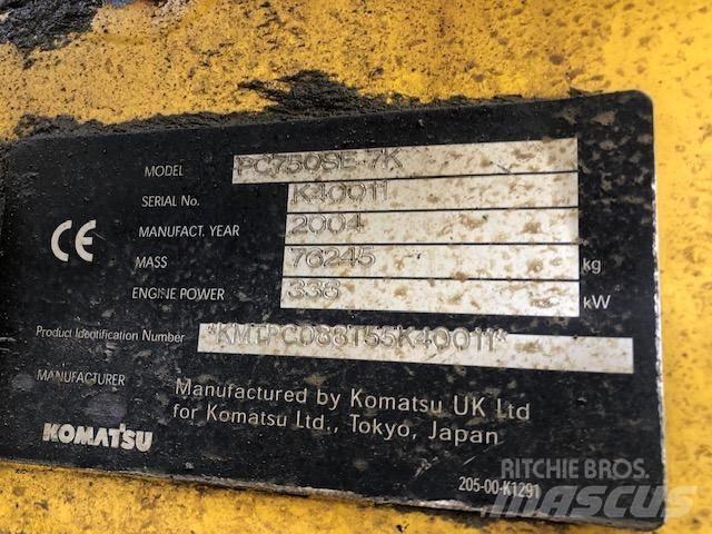 Komatsu PC 750 SE-7K Excavatoare pe șenile
