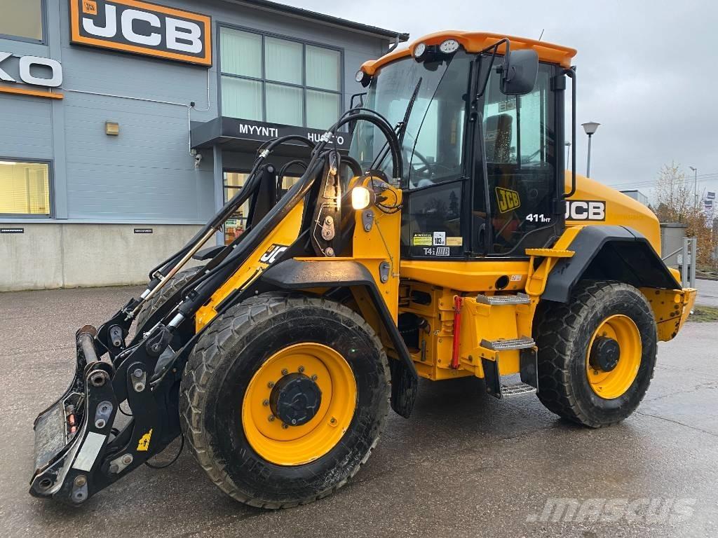 JCB 411 HT T4i Incarcator pe pneuri