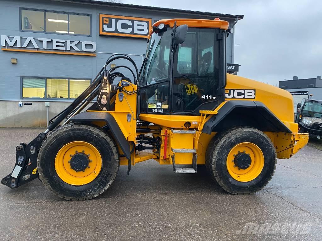 JCB 411 HT T4i Incarcator pe pneuri