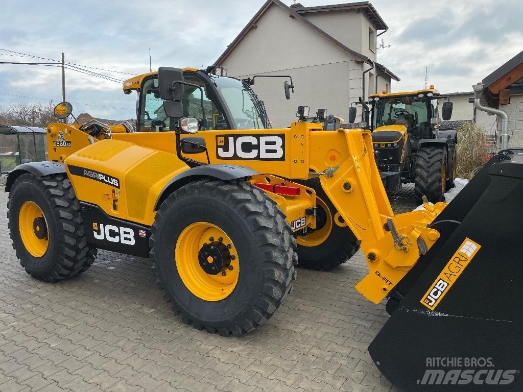 JCB 560-80 AGRI PLUS Stivuitoare telescopice
