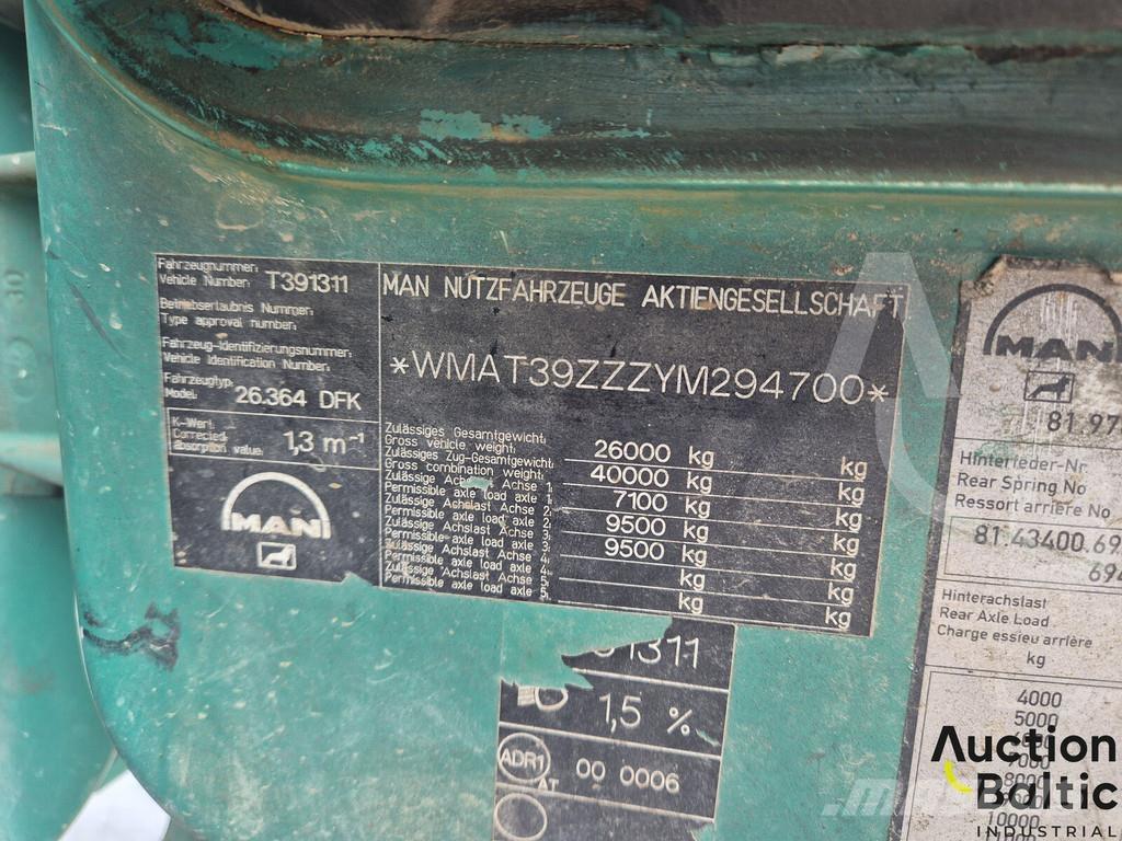 MAN 26.364 Autobasculanta