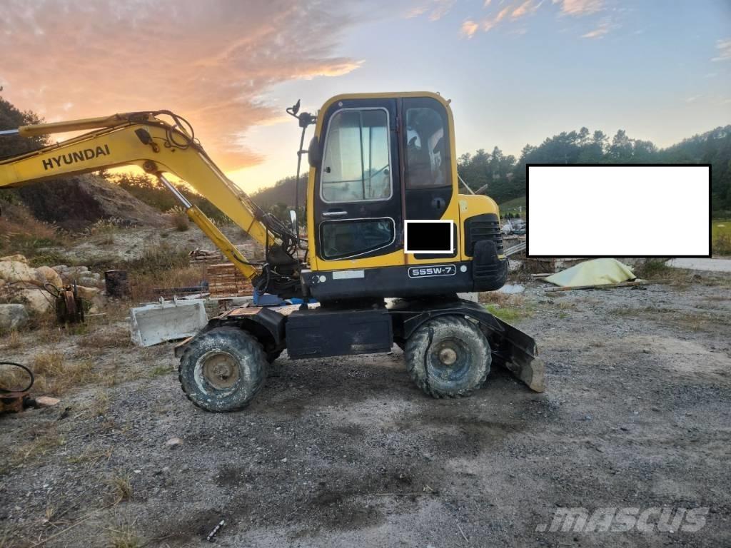Hyundai Robex 55 W-7 Excavatoare cu roti