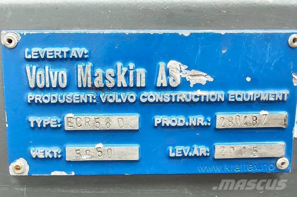 Volvo ECR 58 D Mini excavatoare < 7t