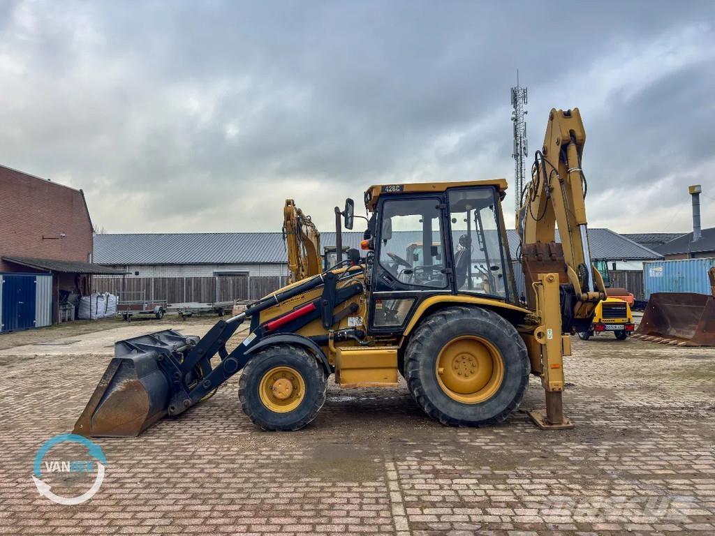 CAT 428C Buldoexcavatoare