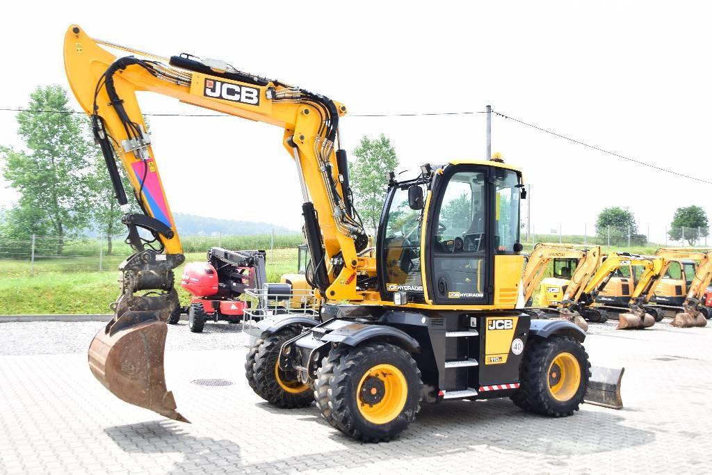 JCB Hydradig Excavatoare cu roti