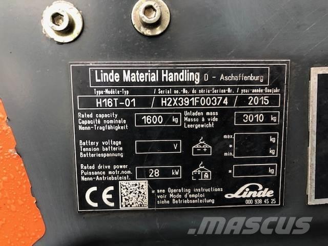 Linde H16T-01 Stivuitor GPL