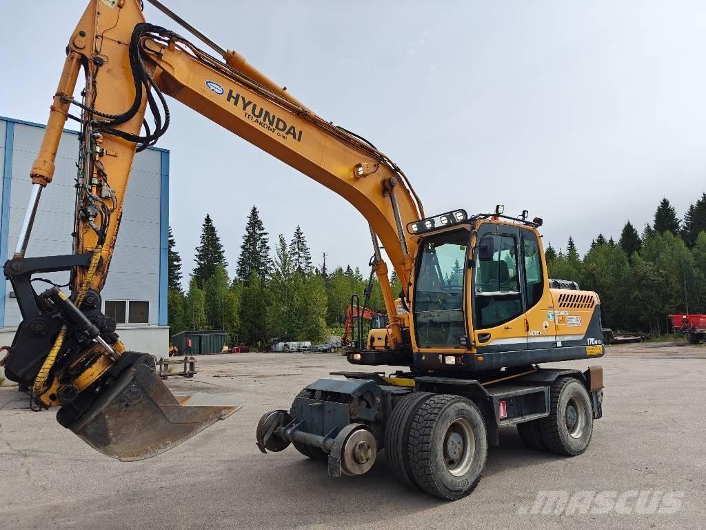 Hyundai R170-W9 Excavatoare cu roti