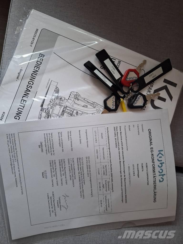 Kubota U 18-5 Mini excavatoare < 7t