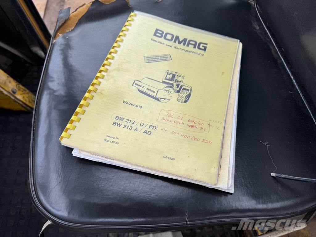 Bomag BW 213 D Compactoare monocilindrice
