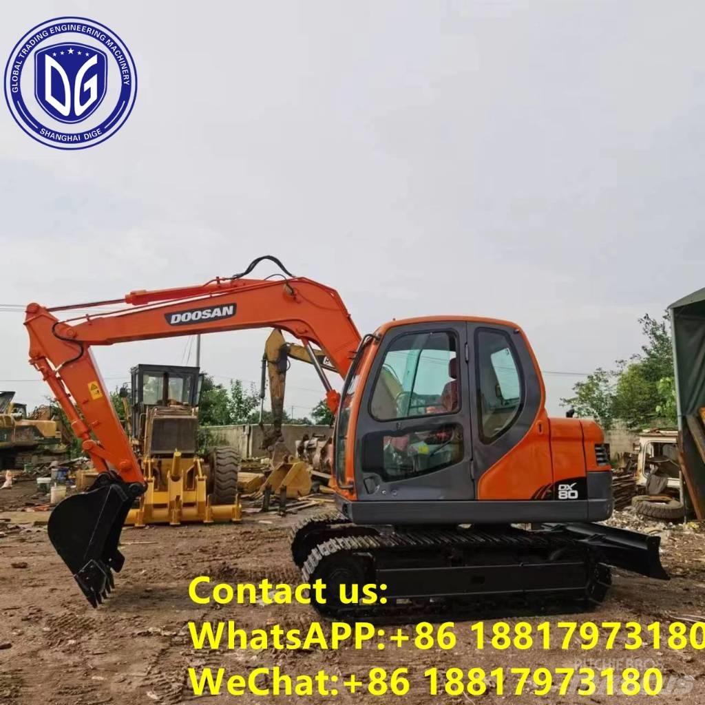Doosan DX 80 Excavatoare pe șenile
