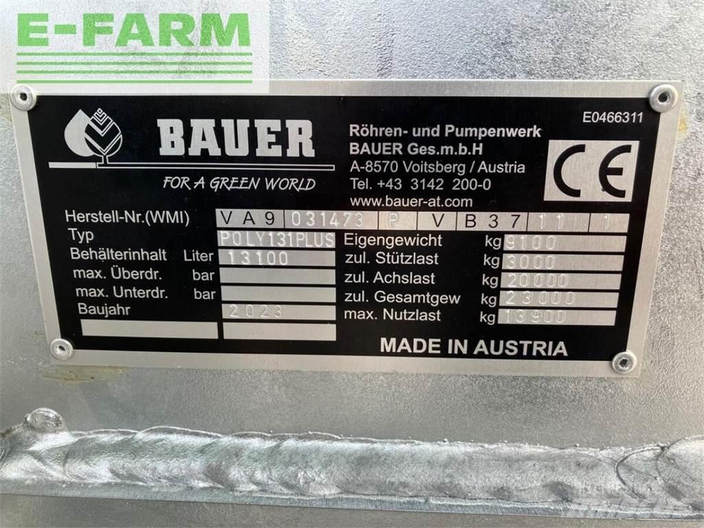 Bauer poly 131 Cisterna semi-remorci