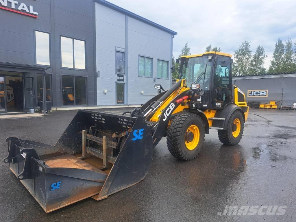 JCB 409 Incarcator pe pneuri