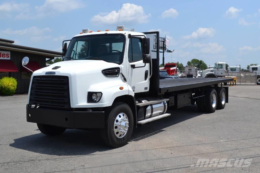 Freightliner 114SD Camioane platforma/prelata