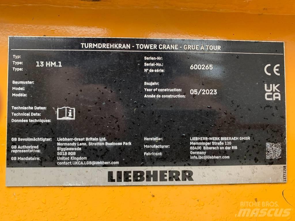 Liebherr 13HM Macarale turn