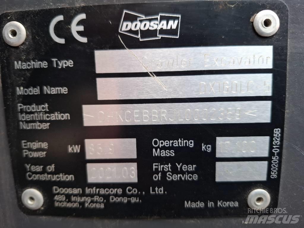 Doosan DX160LC-5 Excavatoare pe șenile
