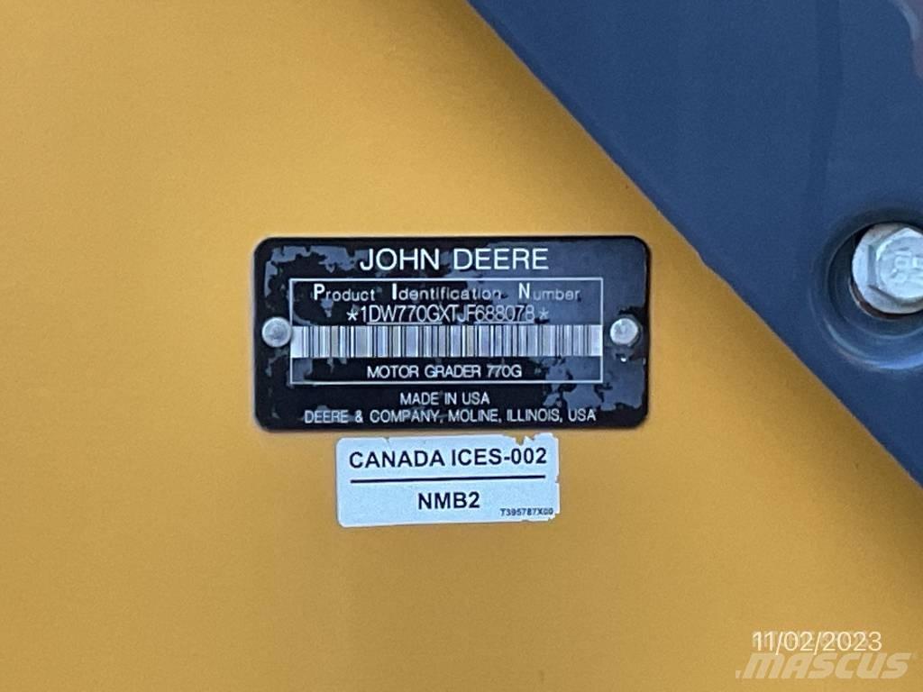 John Deere 770 G Gredere