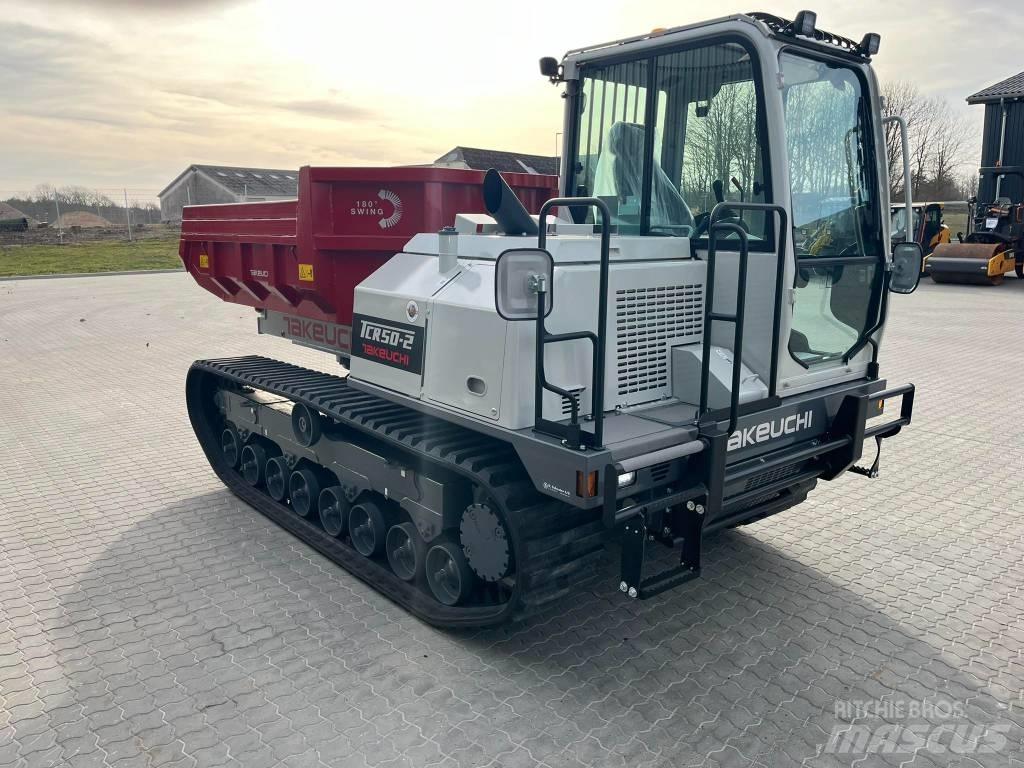 Takeuchi TCR 50 Autobasculante cu senile