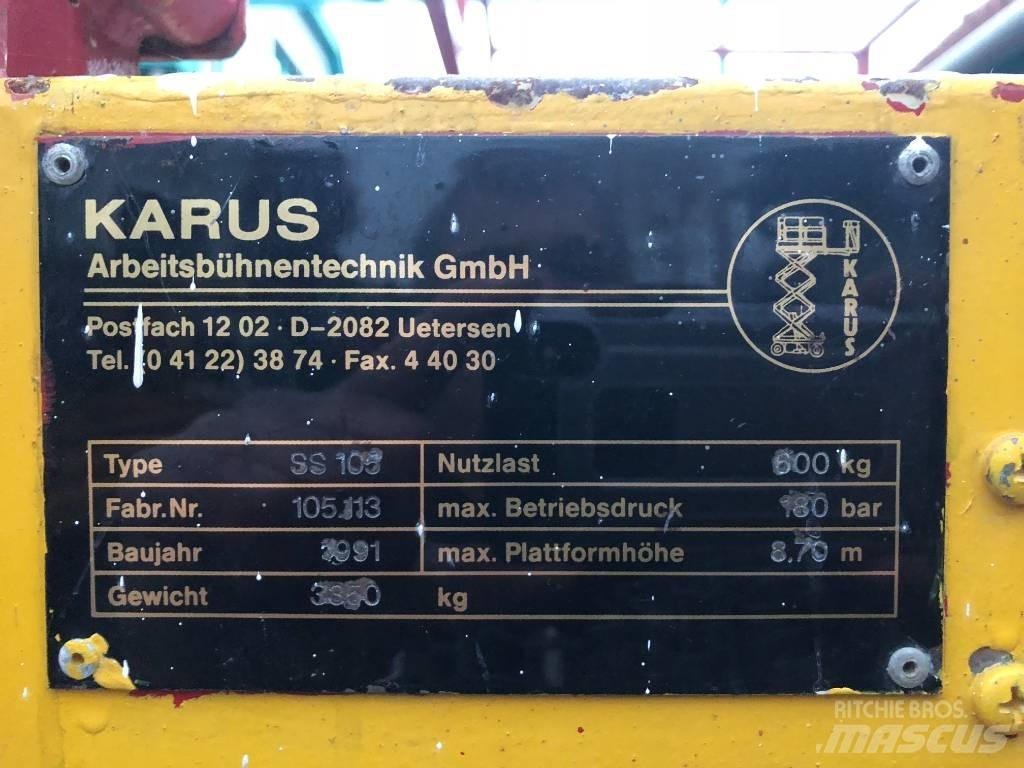 Karus SS105  V-3404 Ascensoare verticale catarg