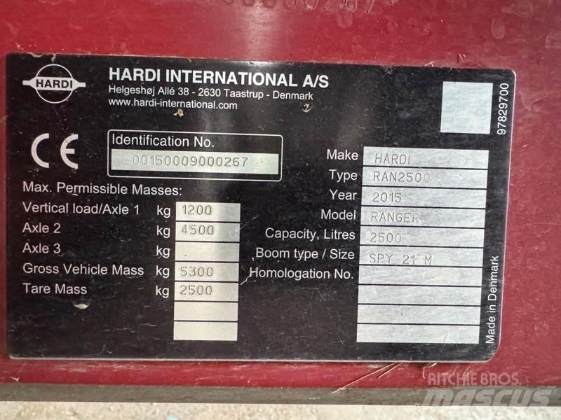 Hardi Ranger 2500 Tractoare agricole sprayers