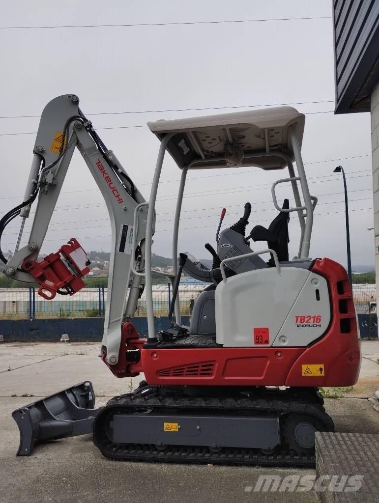 Takeuchi TB 216 Mini excavatoare < 7t