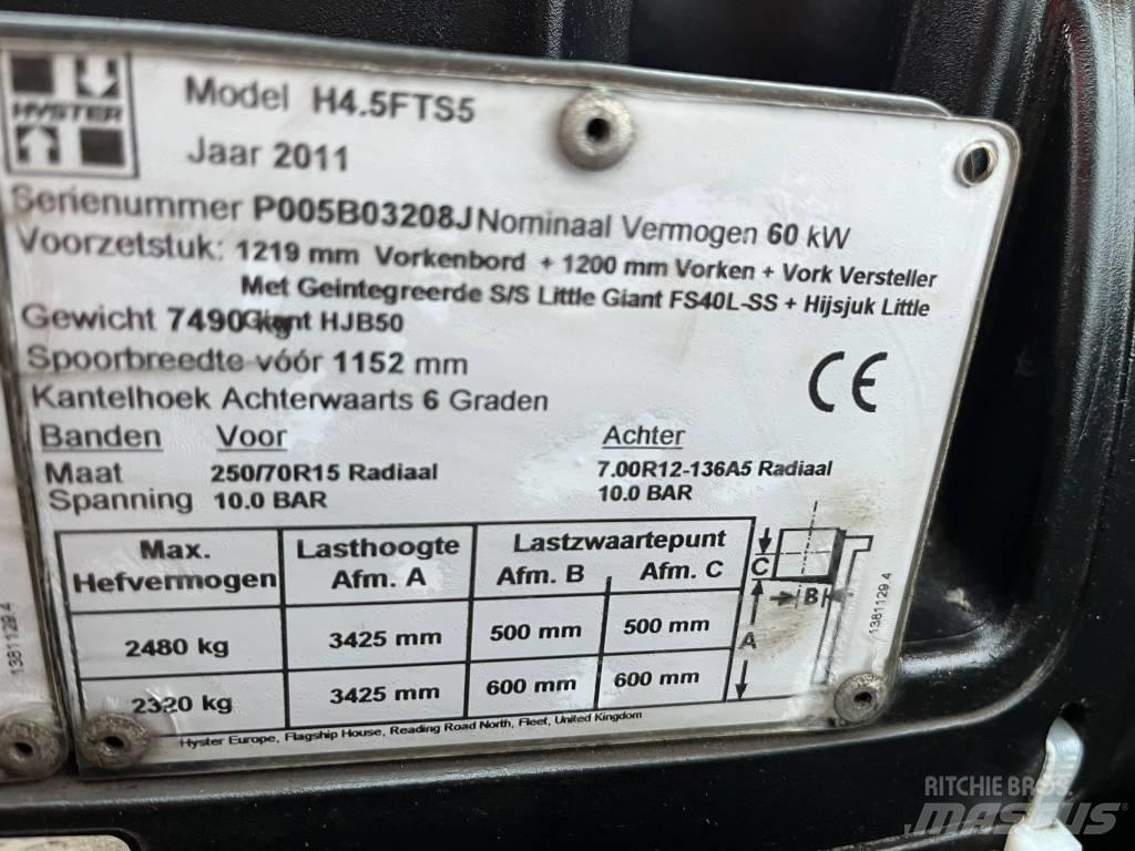 Hyster H4.5 Stivuitor diesel