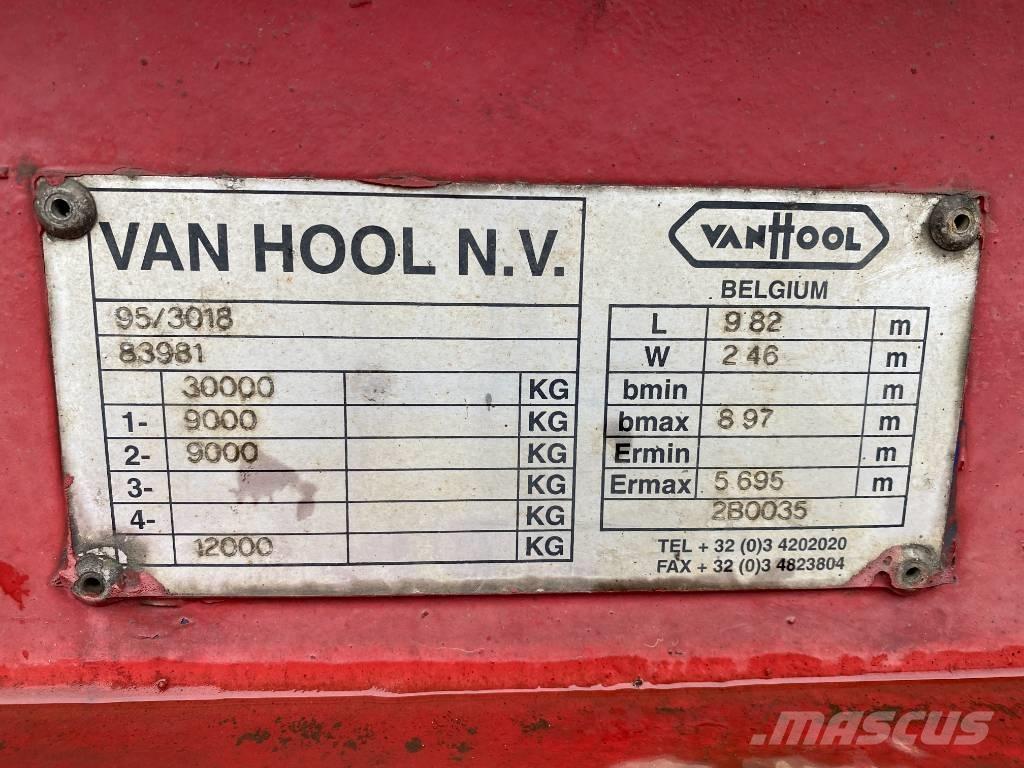 Van Hool W4757145090 Semi-remorca utilitara