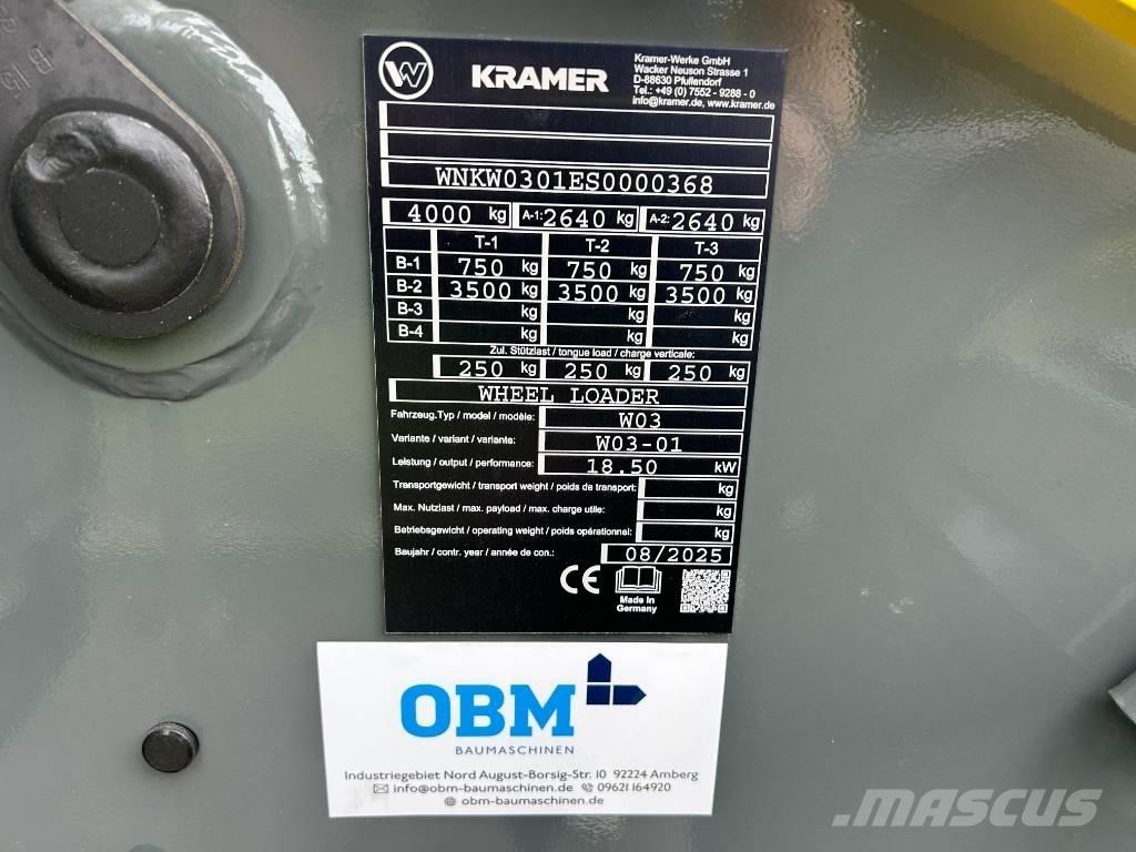 Kramer 5045 Classic Incarcator pe pneuri