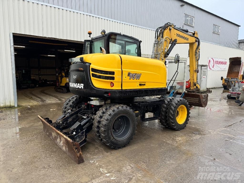 Yanmar B95W (40408) Excavatoare cu roti