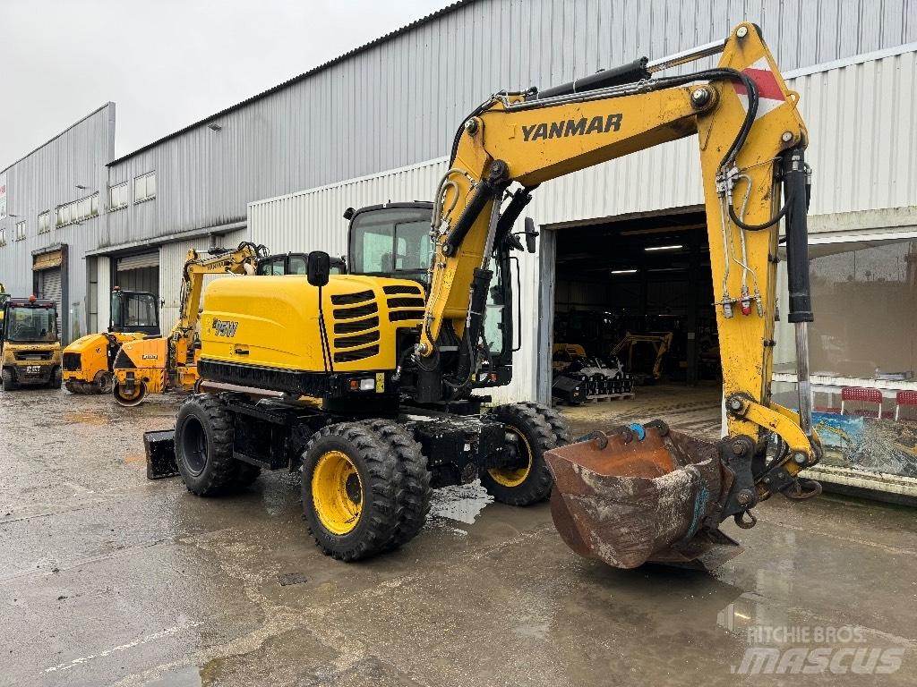 Yanmar B95W (40408) Excavatoare cu roti