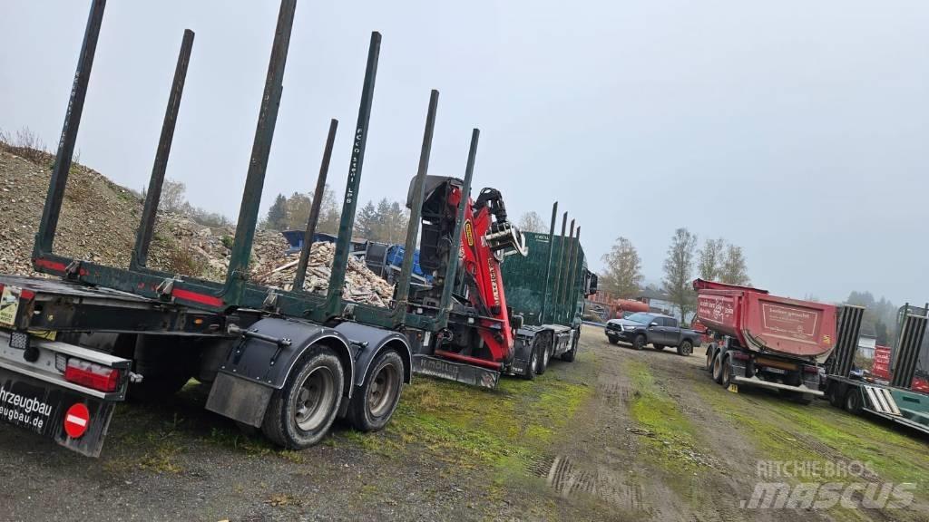 MAN TGX 26.580 Camion pentru lemne