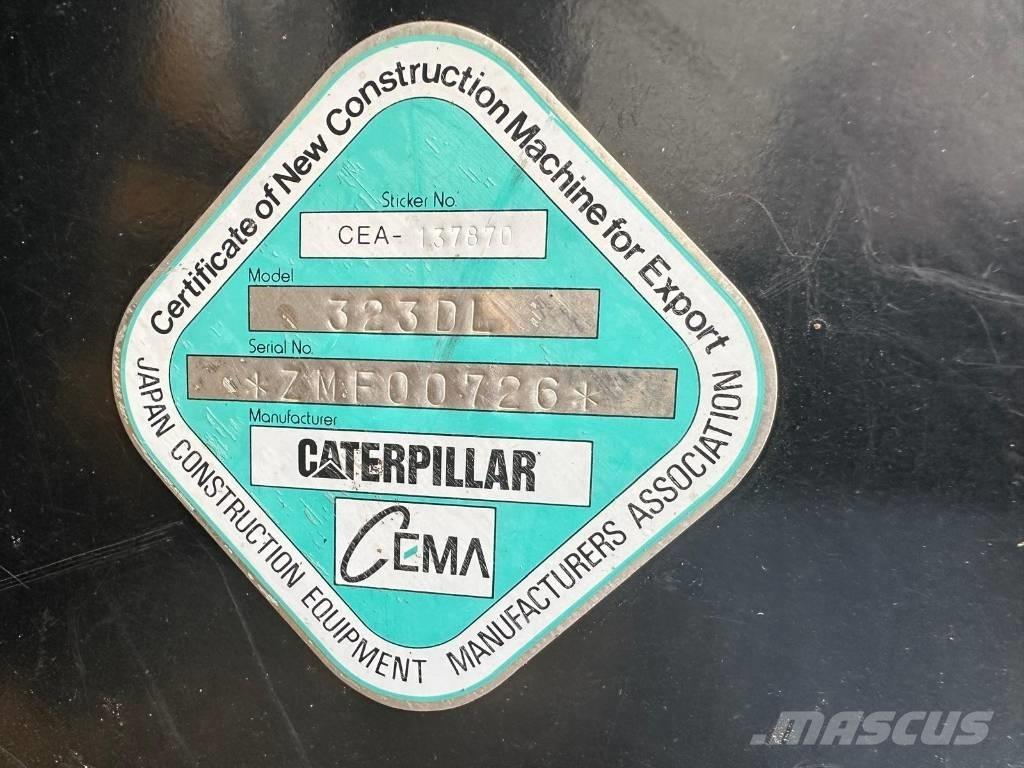 CAT 323 D LN Excavatoare pe șenile
