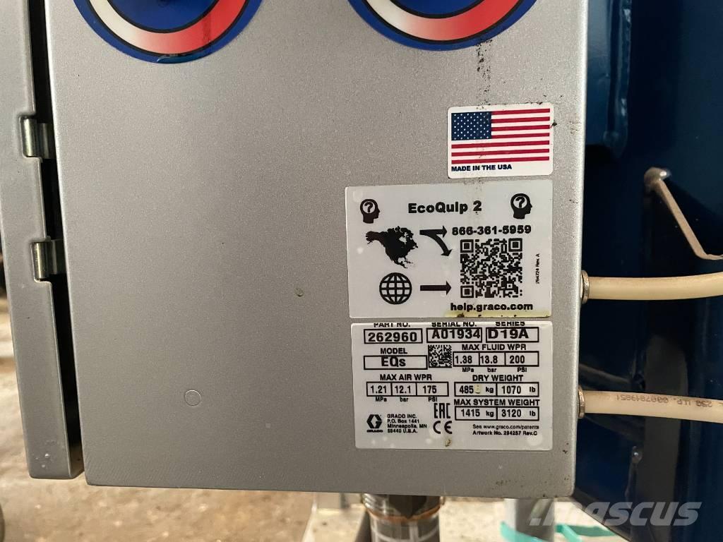 Graco EcoQuip EQs Dispersare nisip si sare