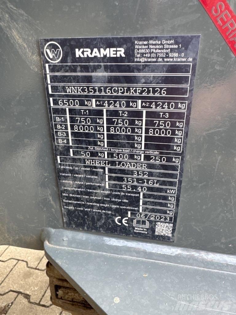 Kramer 8095L Incarcator pe pneuri