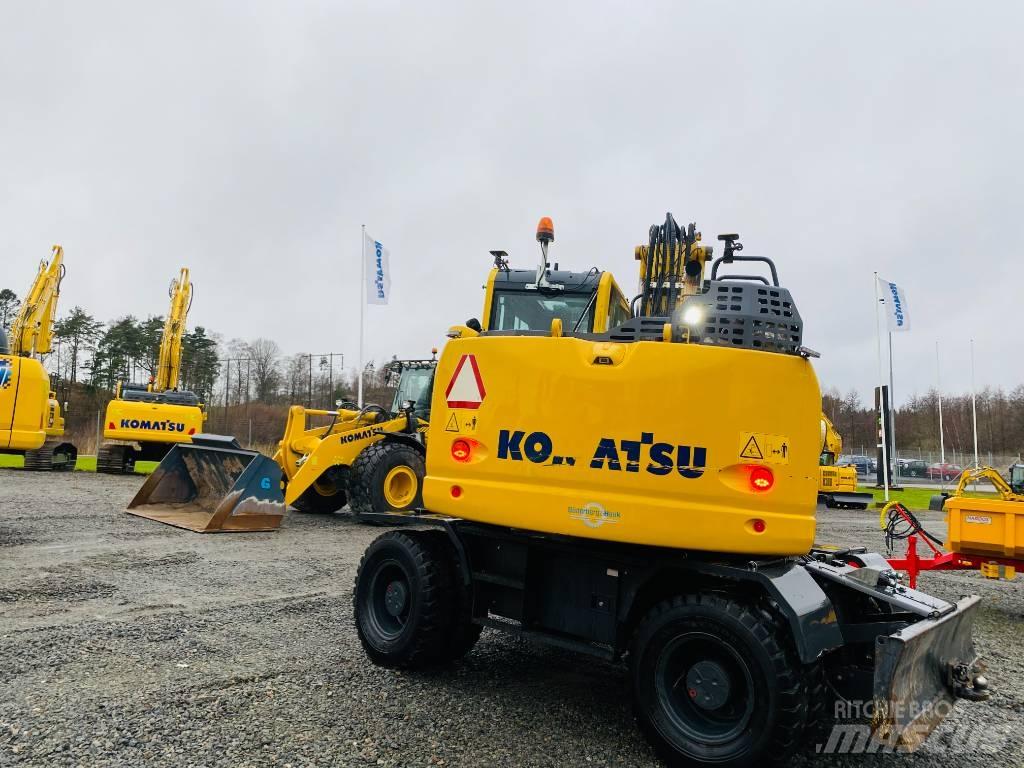 Komatsu PW148-11 Excavatoare cu roti