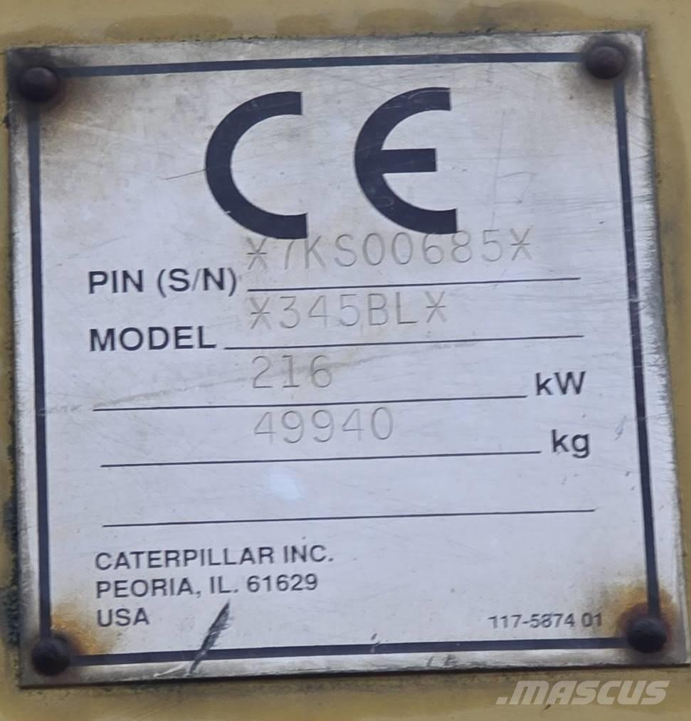 CAT 345 B L Excavatoare pe șenile
