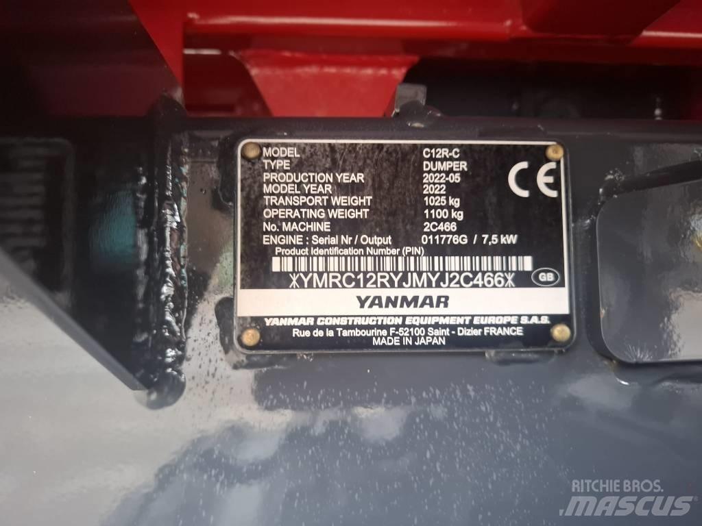 Yanmar C 12 R-C Minitractor de teren