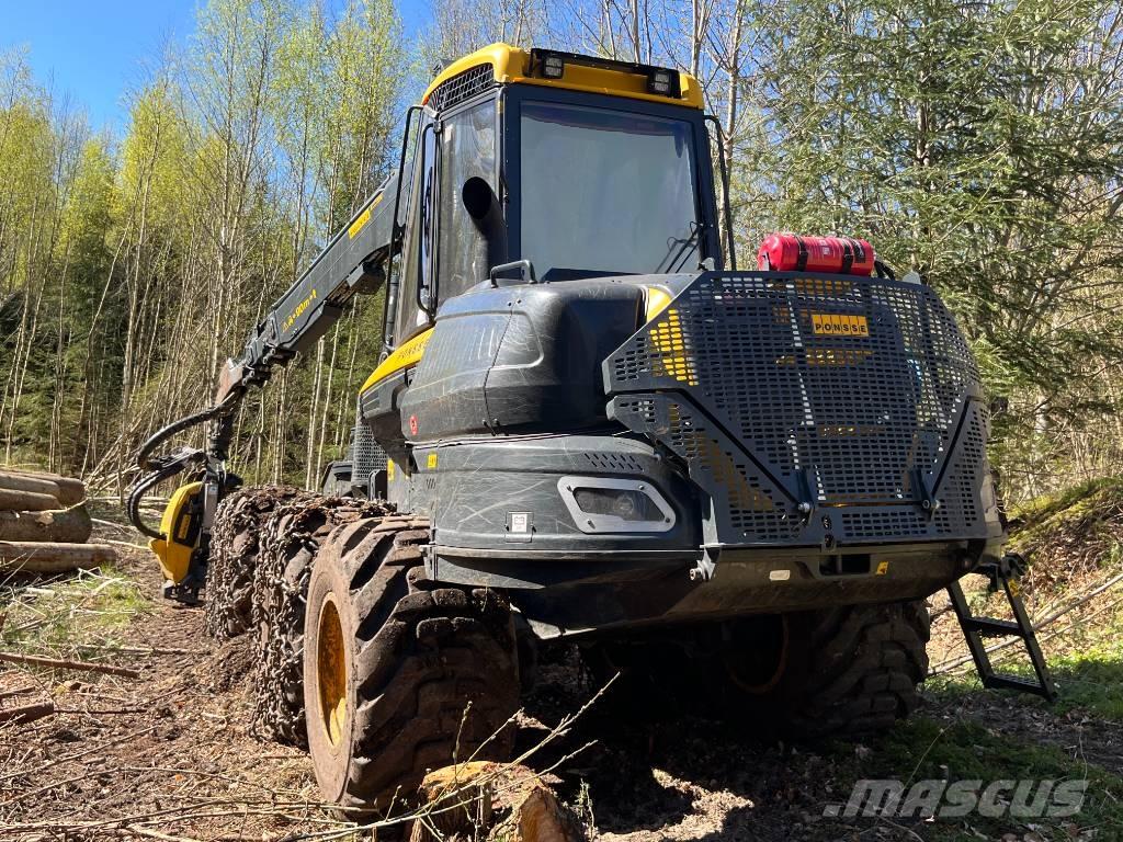 Ponsse Ergo 8W Combine forestiere